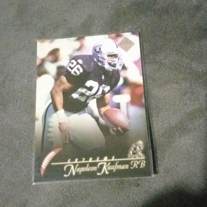 97 edge Napoleon Kaufman mint condition football card